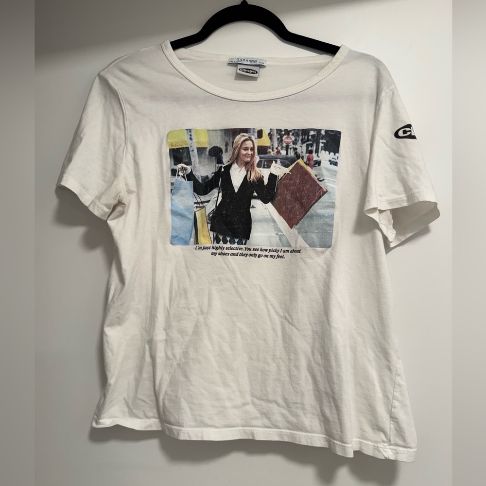 Zara Graphic Clueless Tee